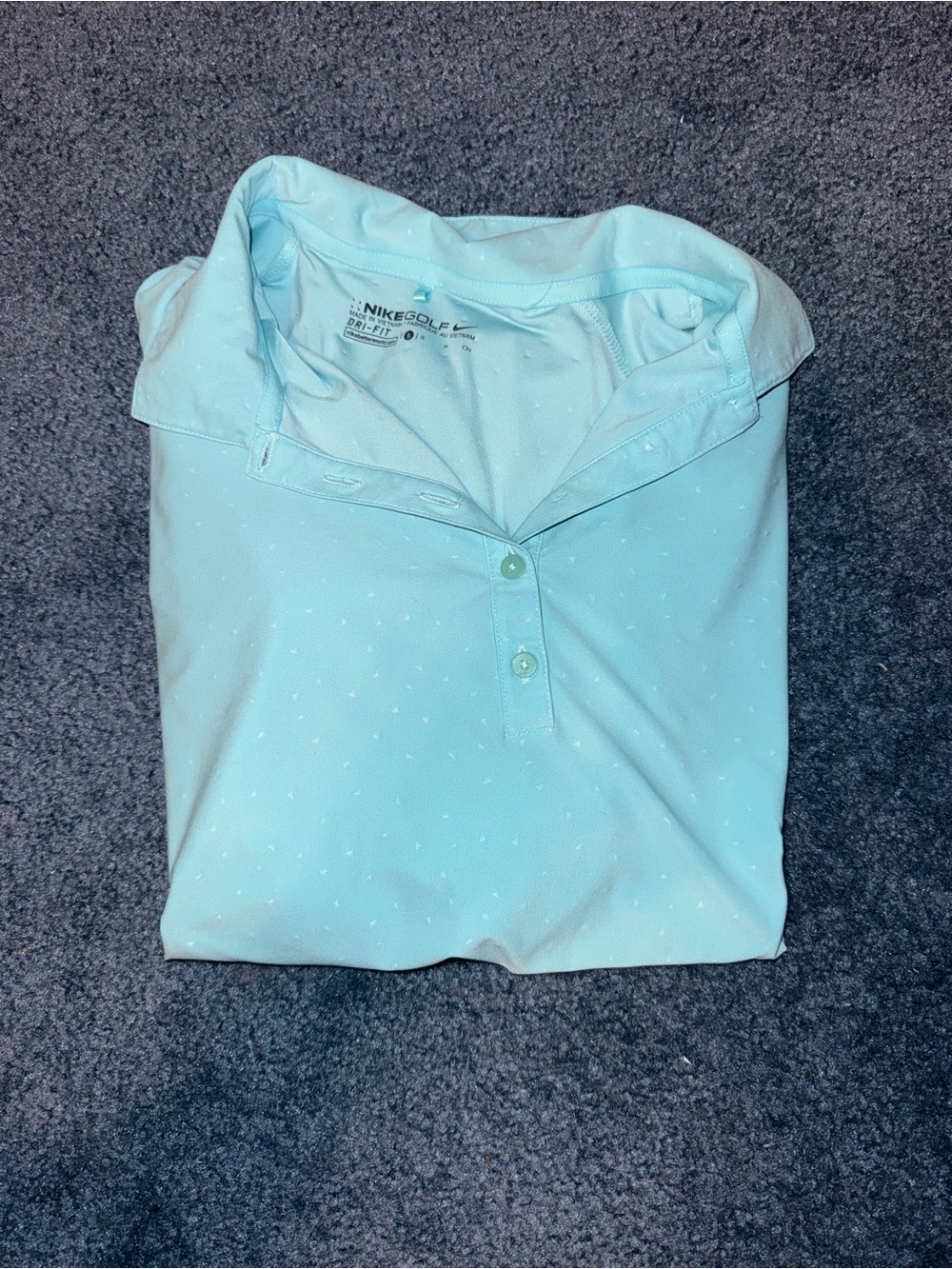 Like New Nike Light Blue Golf Polo